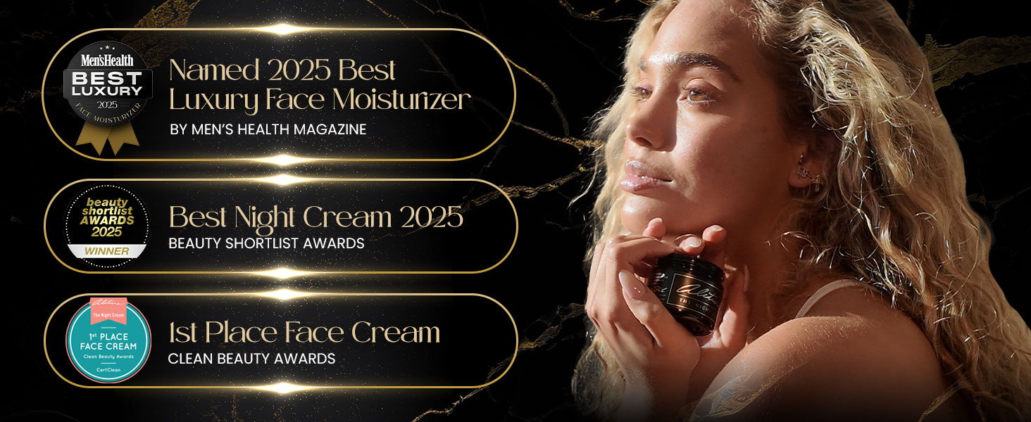 named 2025 best luxury face moisturizer mens health magazine best night cream beauty awards first