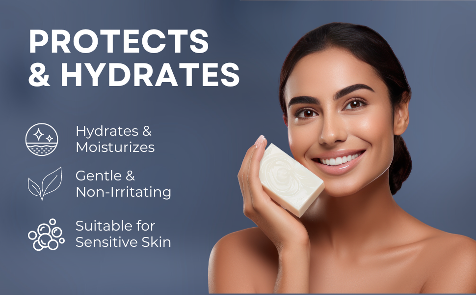gentle sooth hydrate clean exfoliating pores all skin soap body wash organic face natural dry skin