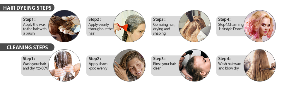 Easy to color and Easy to clean