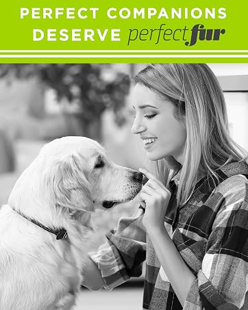 lady with dog with text