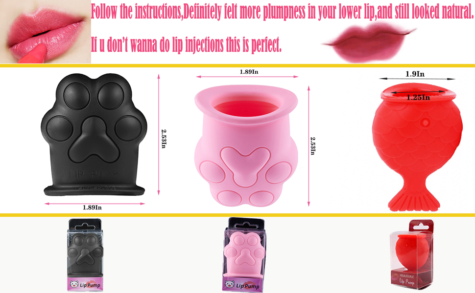 silicone lip pumper