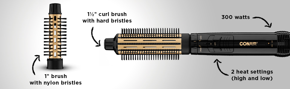 CONAIR CD160 HOT AIR STYLER HOT AIR BRUSH SALON BLOWOUT