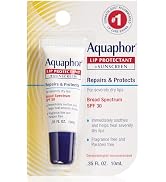 Aquaphor Lip Repair Lip Balm with Sunscreen, Lip Protectant, Lip Balm SPF 30, 0.35 Oz Tube