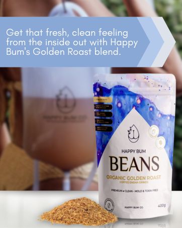 Happy Bum Beans organic golden roast