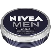NIVEA Men Creme - Multipurpose Cream for Men - Face, hand and Body Lotion - 5.3 oz. Tin