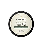 cremo styling cream hair styling medium hold medium shine man men mens men's