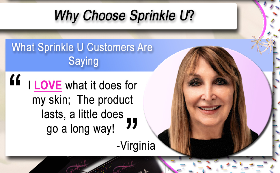 Testimonial from real customers