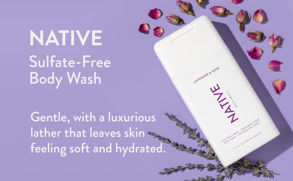 Native Natural Body Wash Soap