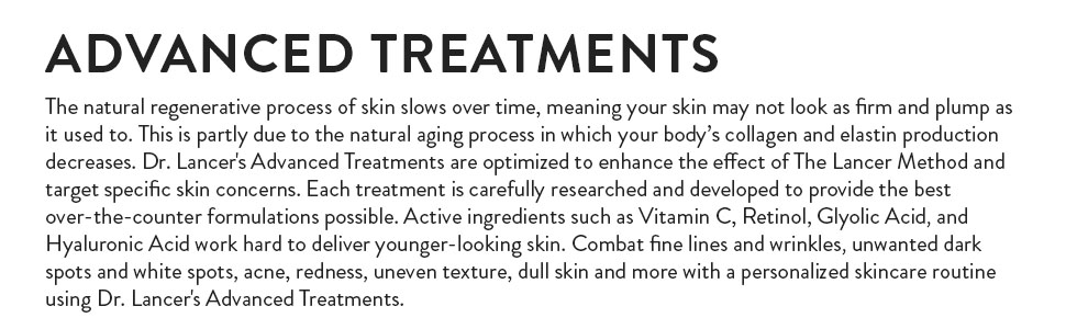 Advanced Treatments