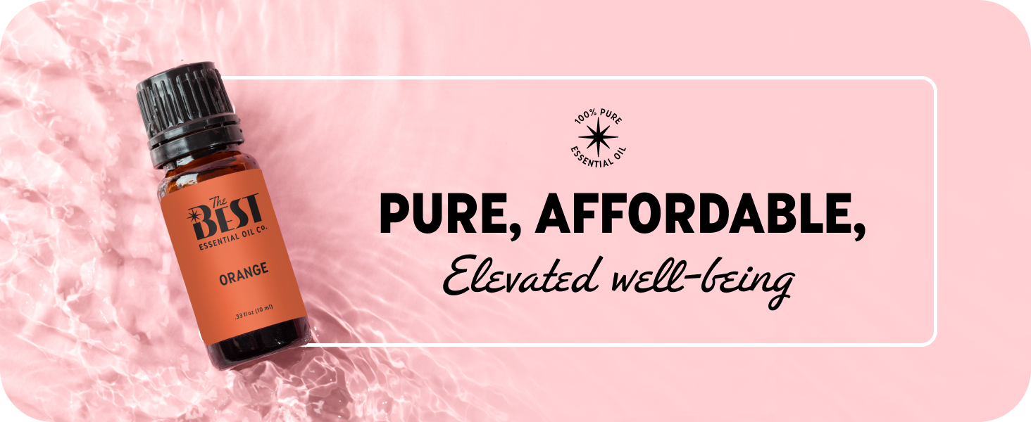 Vibrant Orange botanical with zesty citrus notes boosting mood and everyday wellness.