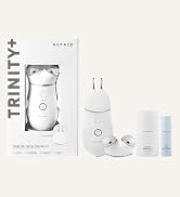 NuFACE Trinity+ and Effective Lip & Eye Attachment Set – Microcurrent Facial Toning Device to Con...