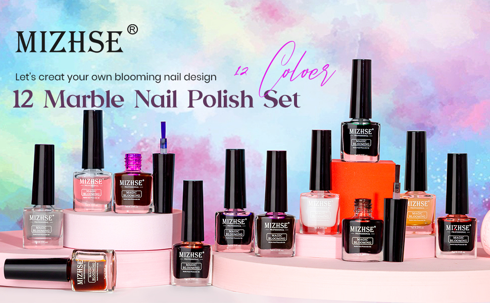 marble nail polish 