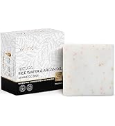 VALITIC Rice Water & Argan Oil Shampoo Bar - Strengthens and Promotes Hair Revitalization - SLS &...