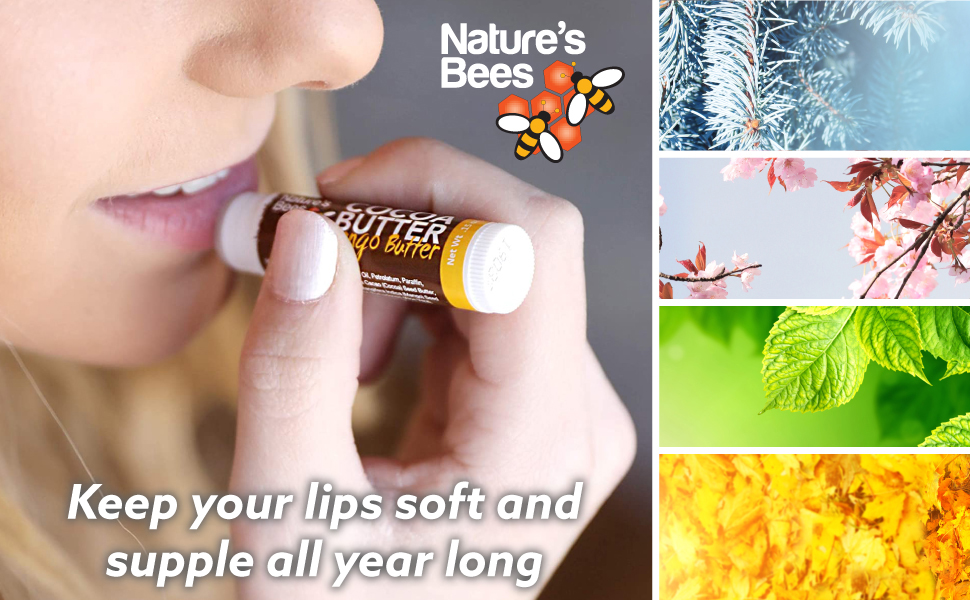 Keeps lip soft all year long - all four seasons