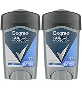 Degree Men Clinical Protection Antiperspirant Deodorant 72-Hour Sweat & Odor Protection Clean Pre...