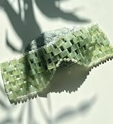 GingerChi Jade Eye Mask, Jade Face Mask, Natural Stone Eye Mask, Jade Chi Mask 