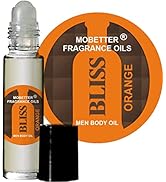 MOBETTER FRAGRANCE OILS Bliss Orange Men Cologne Body Oil 1/3 oz roll on