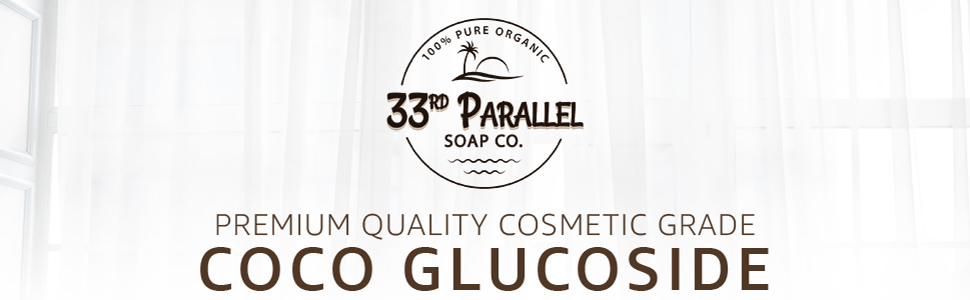 cosmetic grade premium quality coco glucoside natural plant derived oil unscented cleaners shampoo