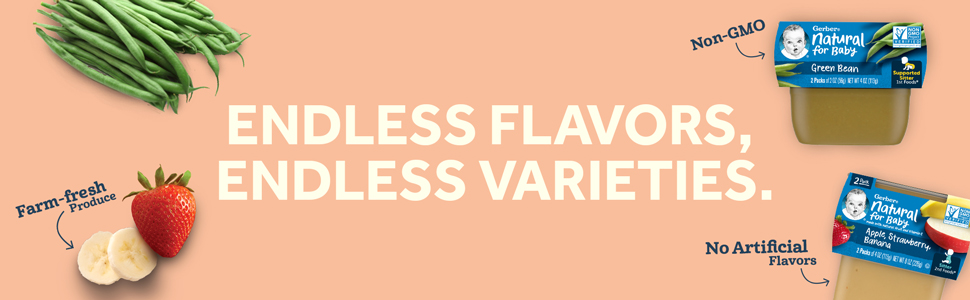 Endless flavors, endless varieties.