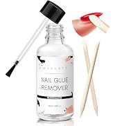 Makartt Nail Glue Remover for Press on Nails - 30ML Glueoff Easy Removal Versatile Debonder for G...