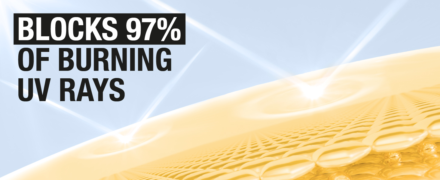 Blocks 97% of burning UV rays, sunscreen, sunblock, sunscreen face, protector solar para la cara