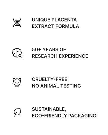 Unique placenta extract formula