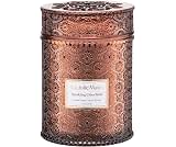 LA JOLIE MUSE Fall Candle | Sparkling Cider Mule Candle – Apple Cider, Orange & Amber | 19 oz Wooden Wick | Clean Burn & Vibrant Scent | Fun Gift for Hosts & Fall Tablescapes