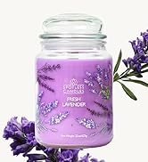 Luxury fresh lavender candle 623g.