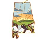 Totally Bamboo Alabama State Shaped Cutting Board and Charcuterie Serving Platter with Artwork by Summer Stokes, Includes Hang Tie for Wall Display 10