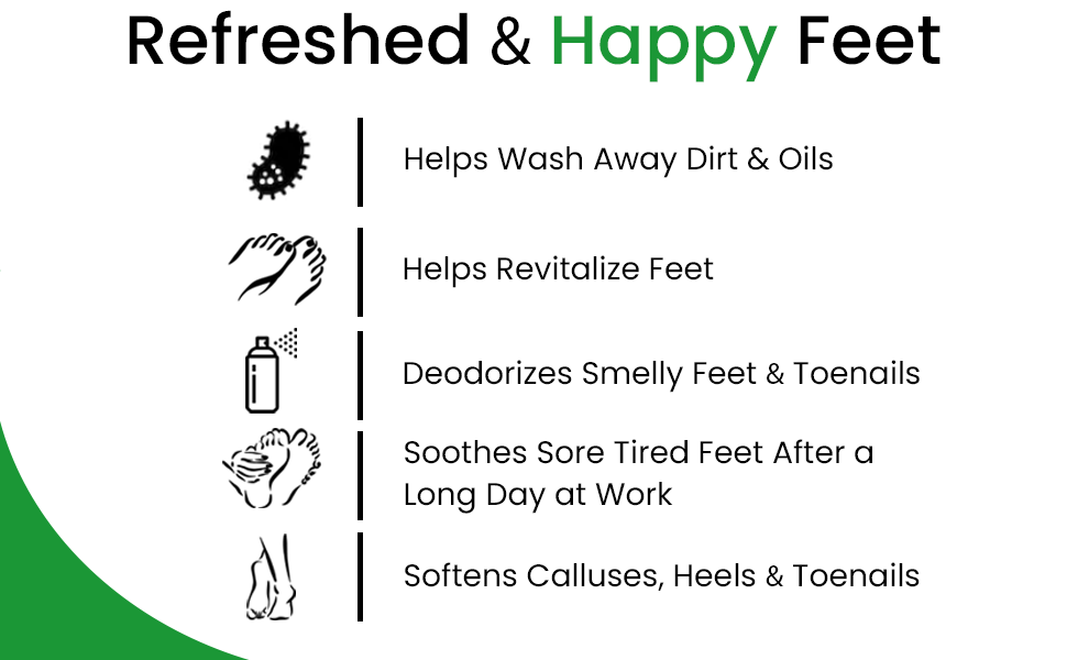 Foot Bath Salt Softens Calluses