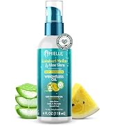 Mielle Weightless Hair Oil - Kalahari Melon & Aloe Vera Deep Hydration Hair Treatment for Dry, Cu...