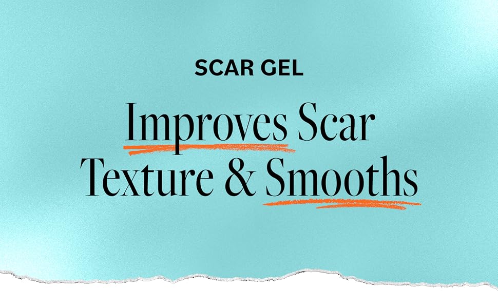 Improves scar texture and smooths