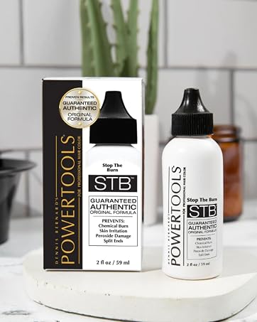 stop the burn, sensitive scalp, reduce burn from dye