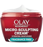 Olay Face Moisturizer, Regenerist Micro-Sculpting Cream for Women, Fragrance-Free - Hydrating, An...