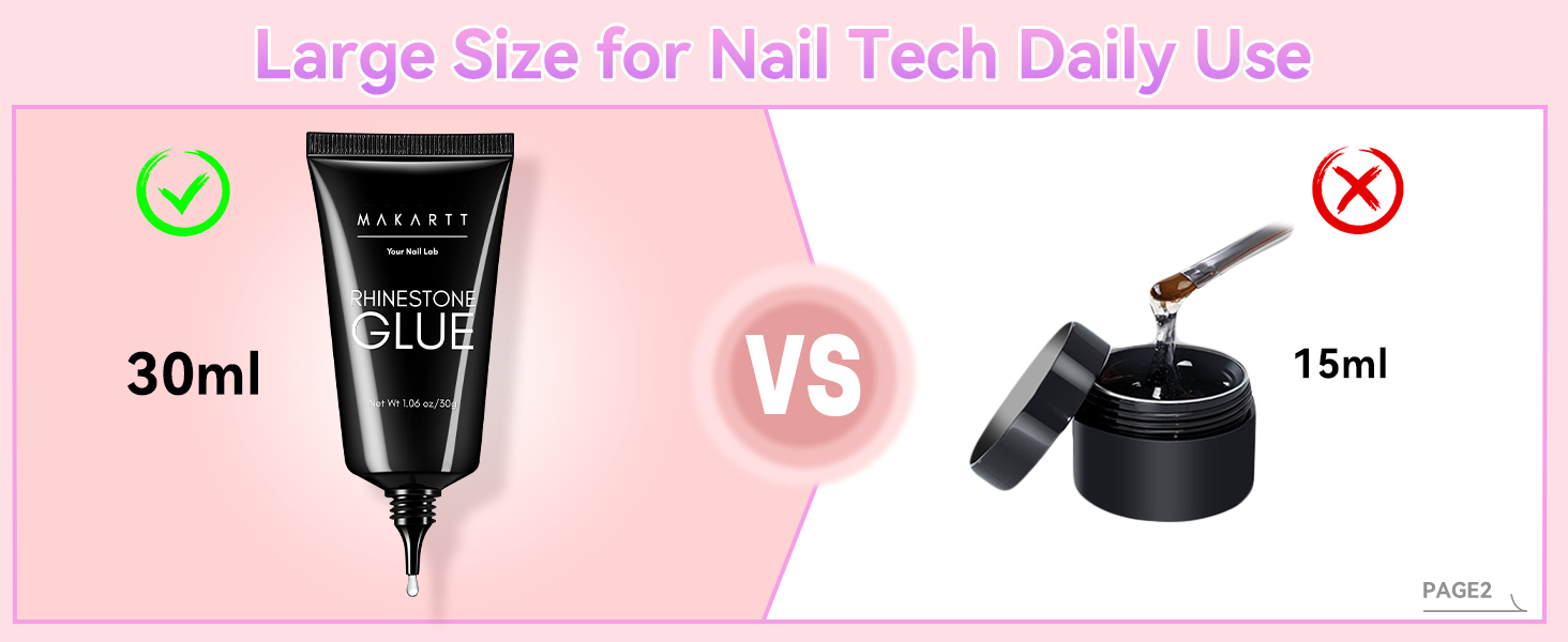 nail rhinestone glue