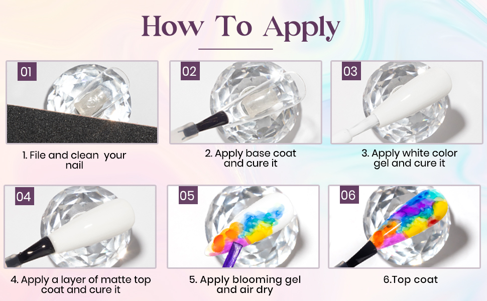 marble nail polish 