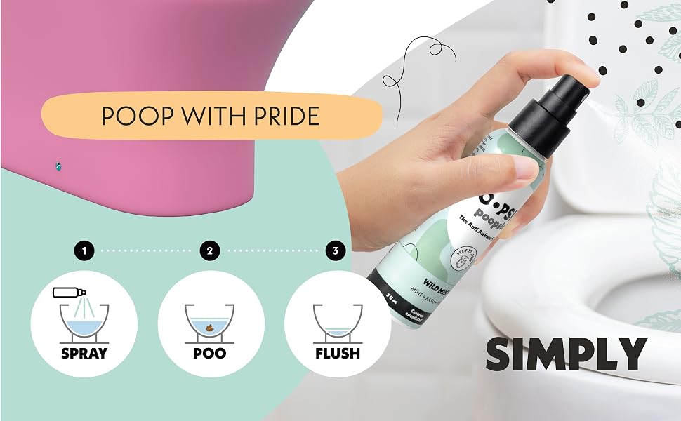 toilet spray for poop