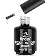 beetles Gel Base Coat 15ml for Gel Nail Polish Soak Off LED Lamp Upgraded Formula Long-Lasting DI...
