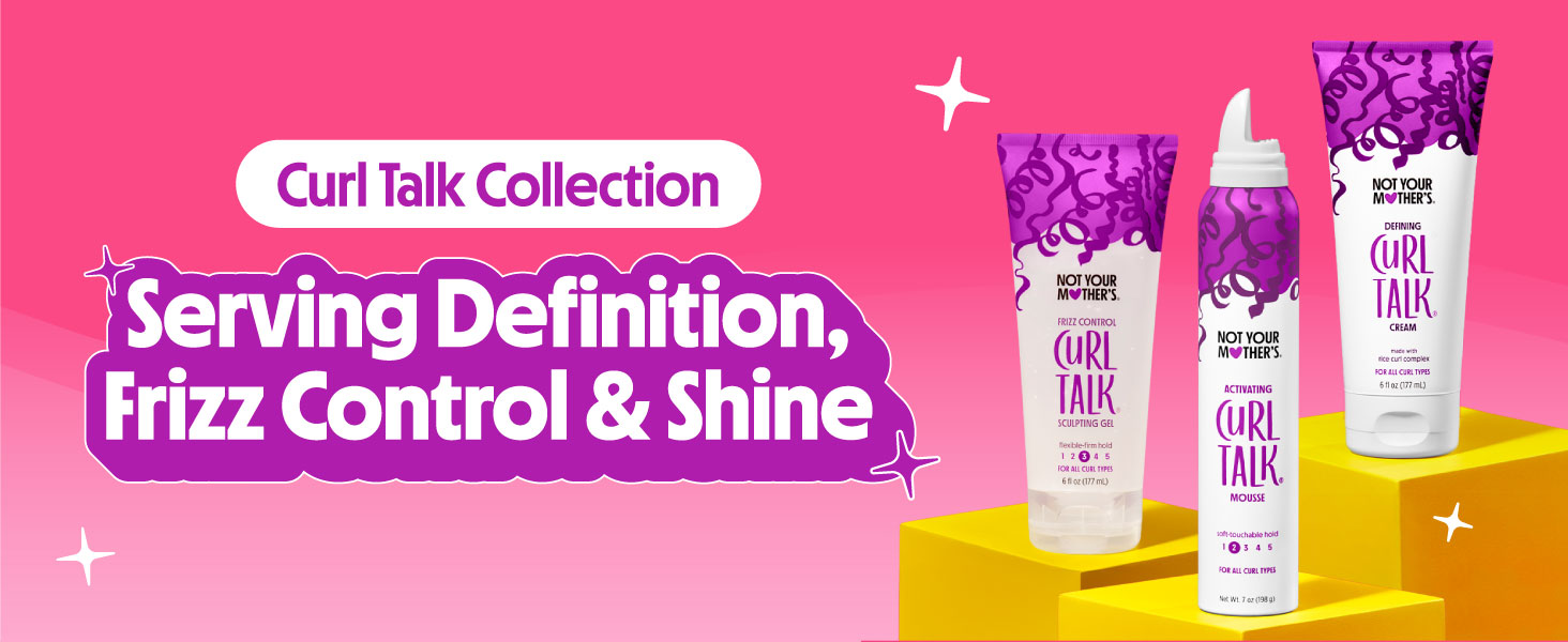curl talk collection curly hair products essentials for curly hair all curl types frizz control