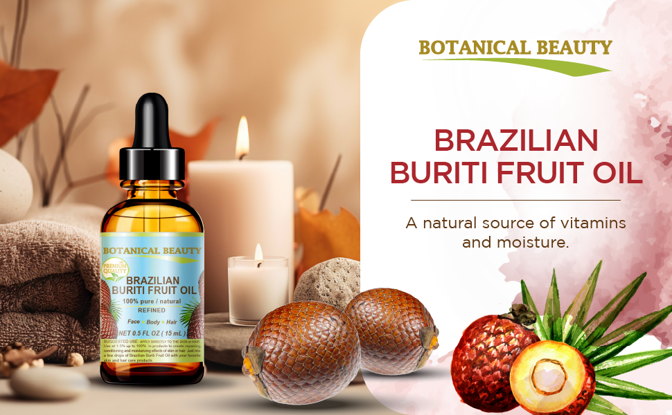 Brazilian Buriti Fruit Oil