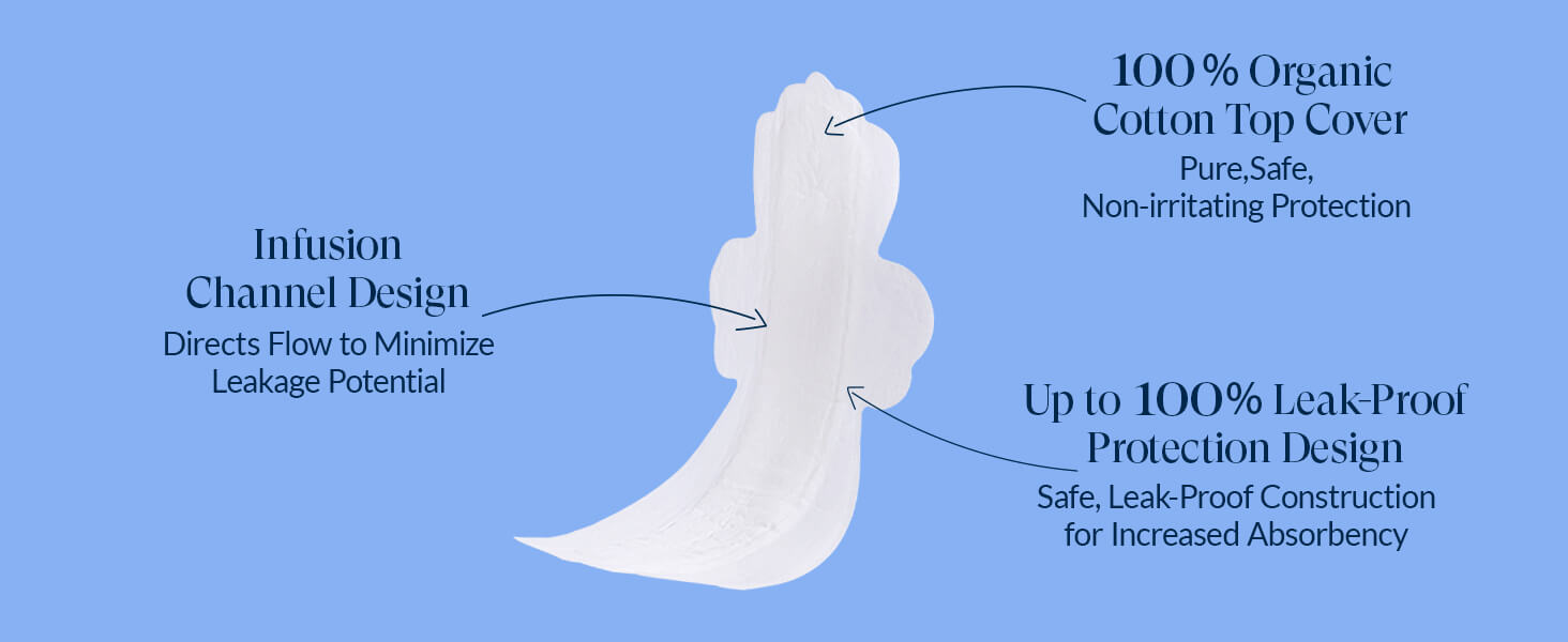 extra large organic cotton pads