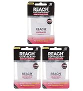 REACH ULTRACLEAN Gentle Gum Care Expanding Floss – Woven, Non-Waxed, PFAS-Free with Vitamin E, f...