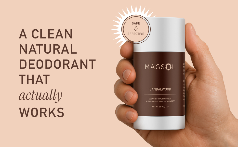 Aluminum Free, Baking Soda Free, A Natural Deodorant That Actually Work