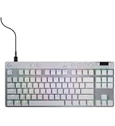 Logitech G PRO X TKL Rapid Tenkeyless Wired Gaming Keyboard with Magnetic Analog Switches, Rapid ...