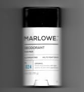 MARLOWE. No. 024 Mens Deodorant 2.5 oz, Natural Deodorant for Men, Aluminum Free Stick
