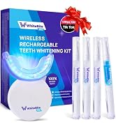 Premium Teeth Whitening Kit for Sensitive Teeth | 32X Dual LED Lights, Teeth whitening Pens (3) a...