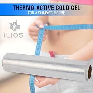 Image of person applying cold gel on their body 
