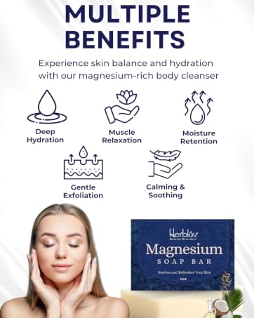 essential oil bath sea salt acne bar magnesium scented lavender beauty care gift pure moisture