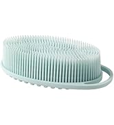 Freeman Premium Exfoliating Silicone Body Scrubber, Easy to Use, Long Lasting, Deep Cleansing On ...