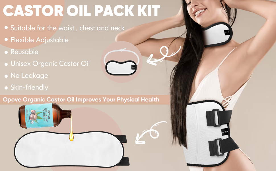 castor oil pack kit